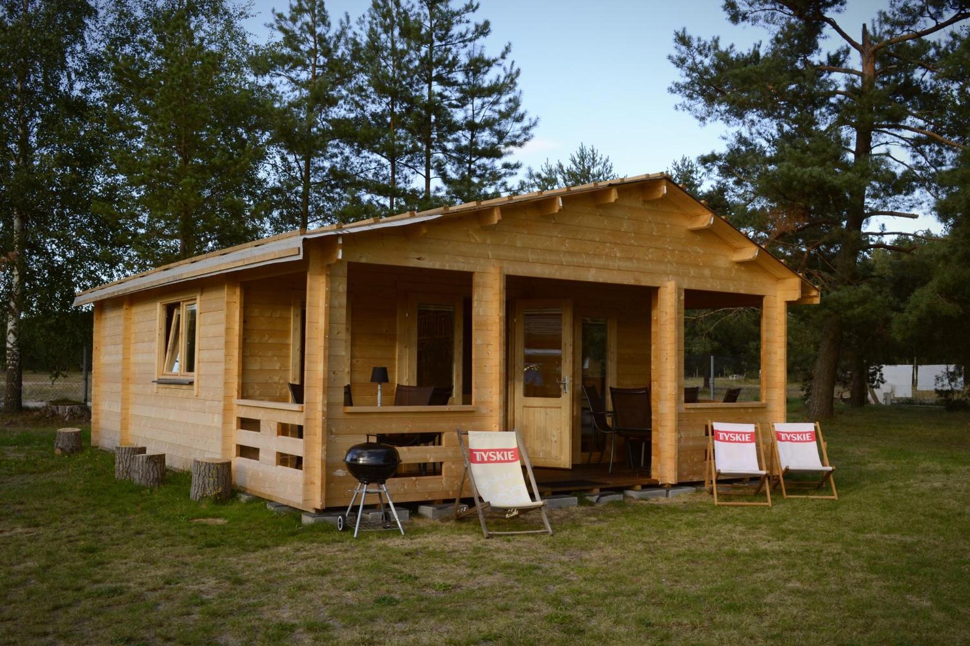 Camping Szczecinek Domy Wypoczynkowe Exterior foto